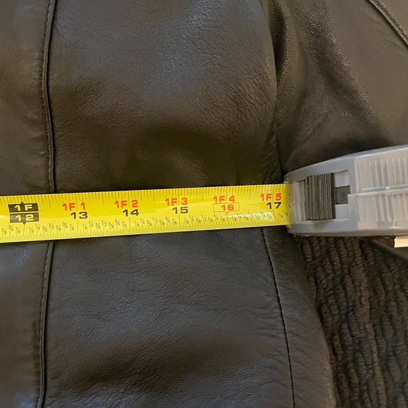 Allsaints Balfern Leather Biker Jacket - Picture 9 of 10